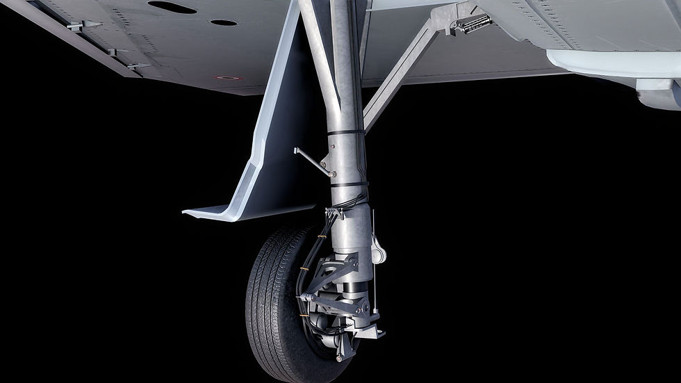 Thumbnail: Qatar EuroFighter Typhoon with Cockpit - Fully Rigged