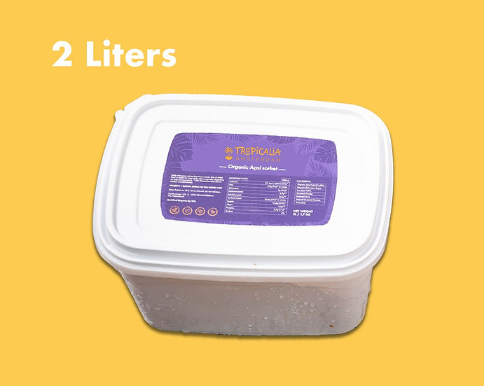 Organic Acai Sorbet - 2 Liters