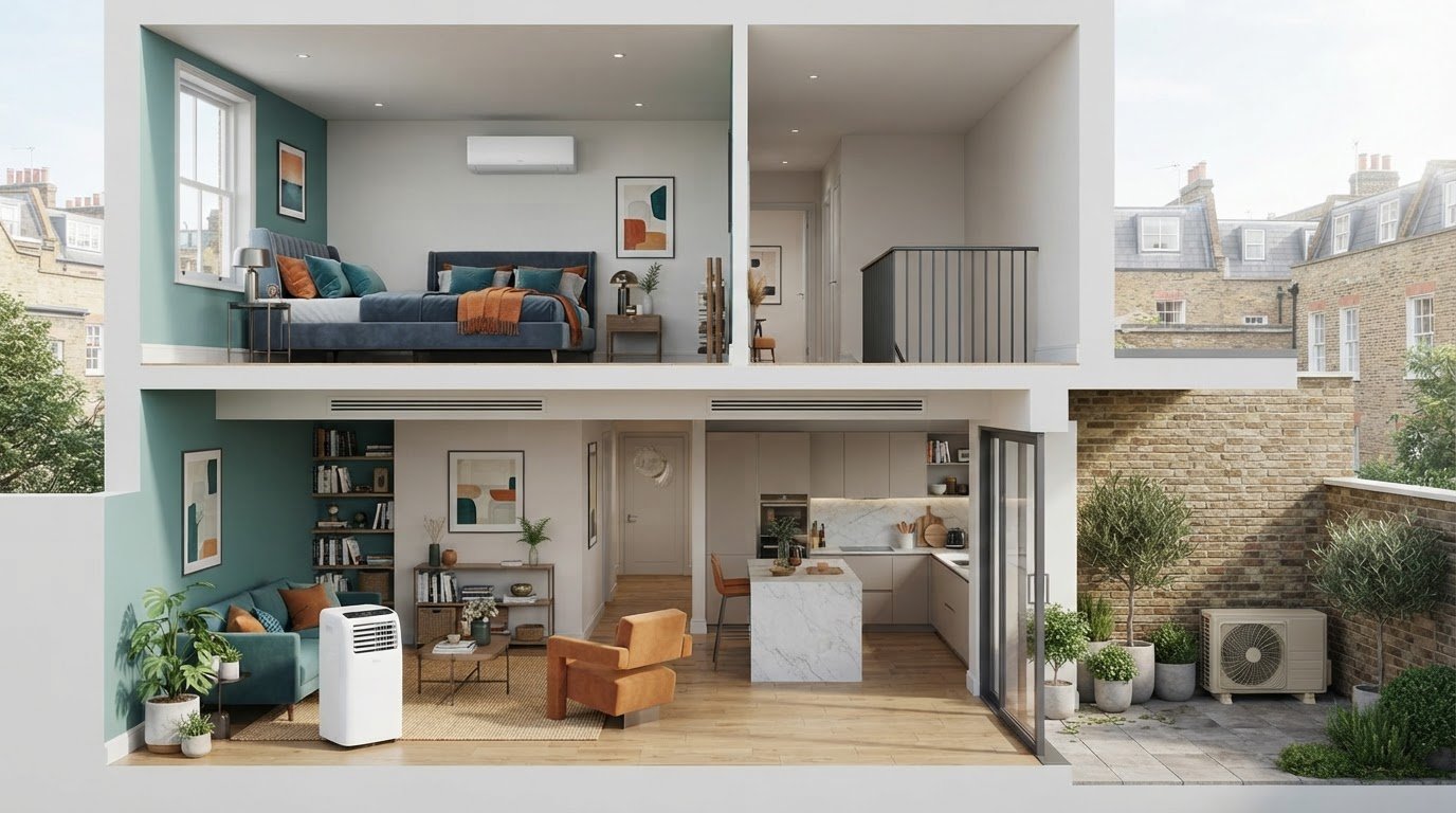 Cost to Install Air Conditioning in a UK Home by System Type