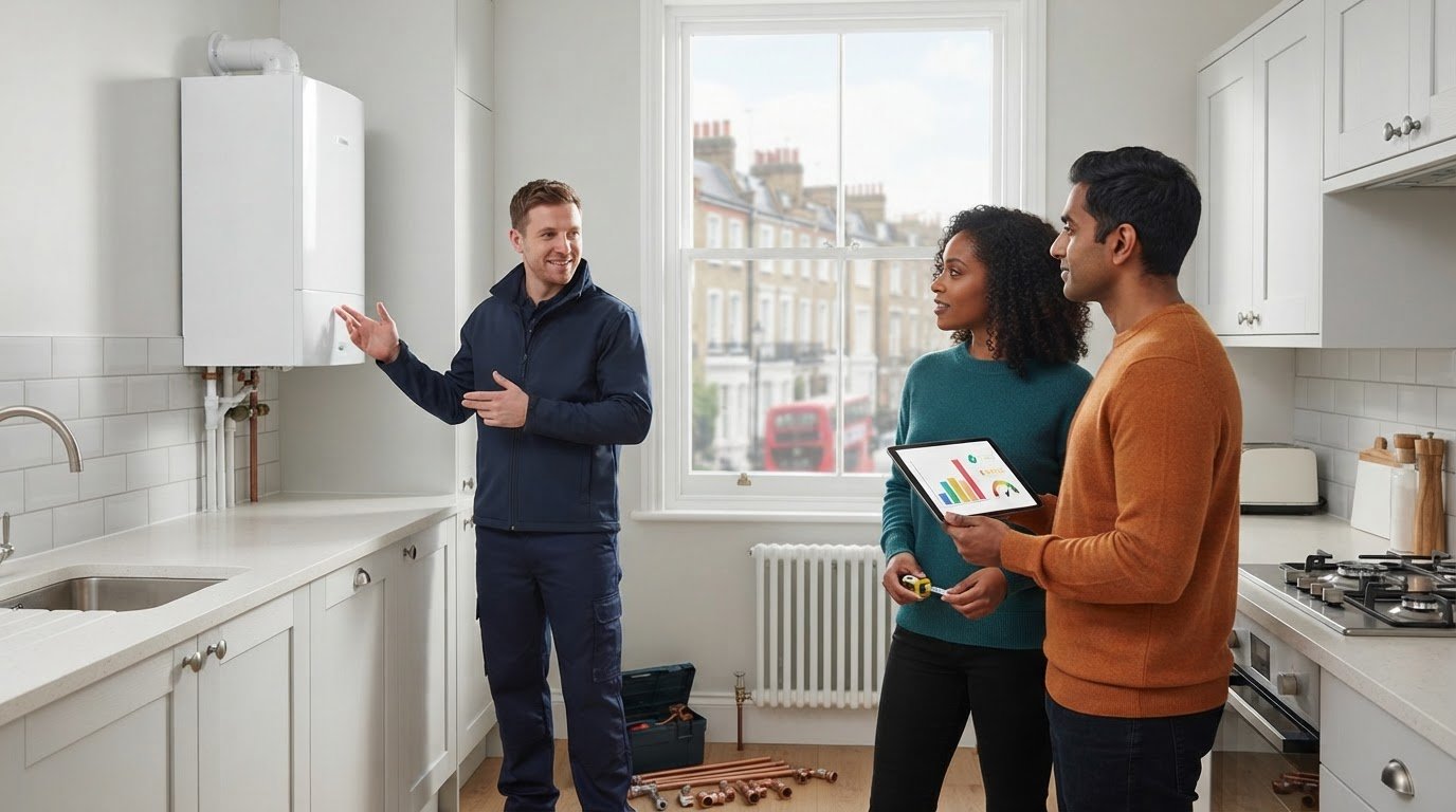New boiler quote in London: compare brands, prices and surveys