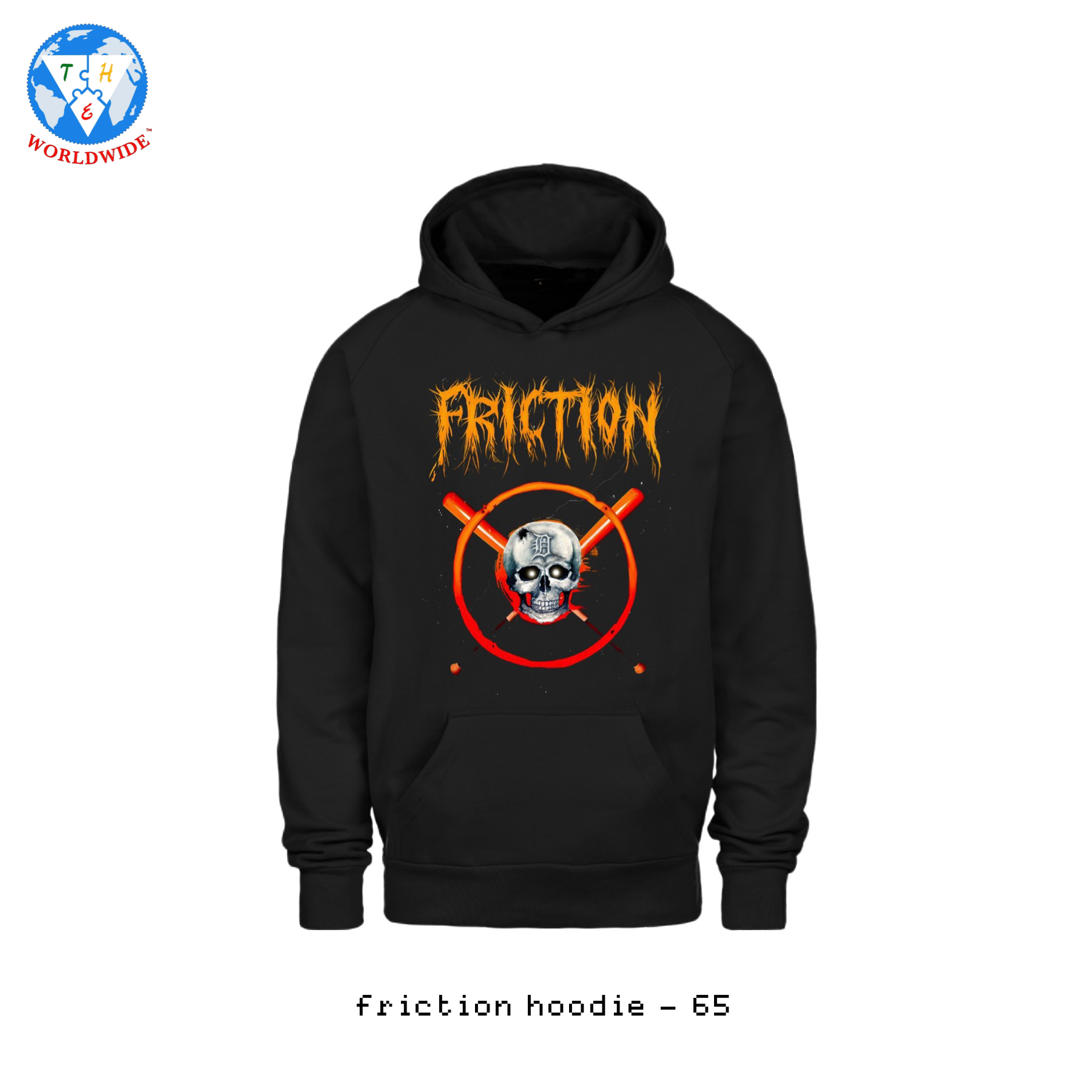 Friction Hoodie - Black