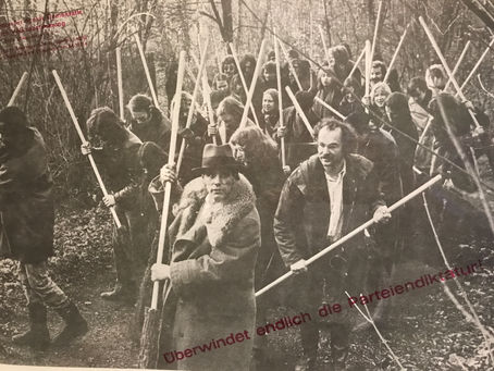 Beeldend klimaatactivisme in museum het Valkhof in Nijmegen.