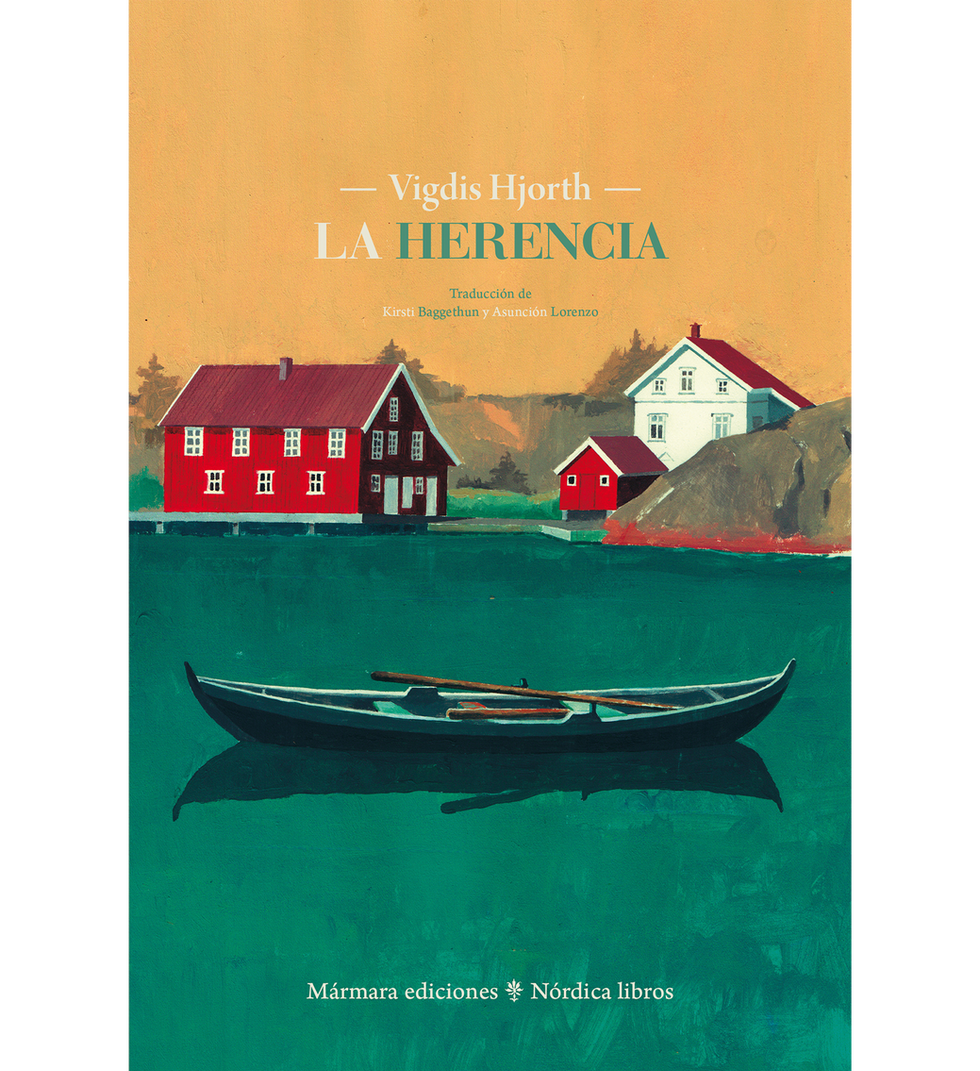 Original La herencia cover in the Spanish version, by Federico Delicado