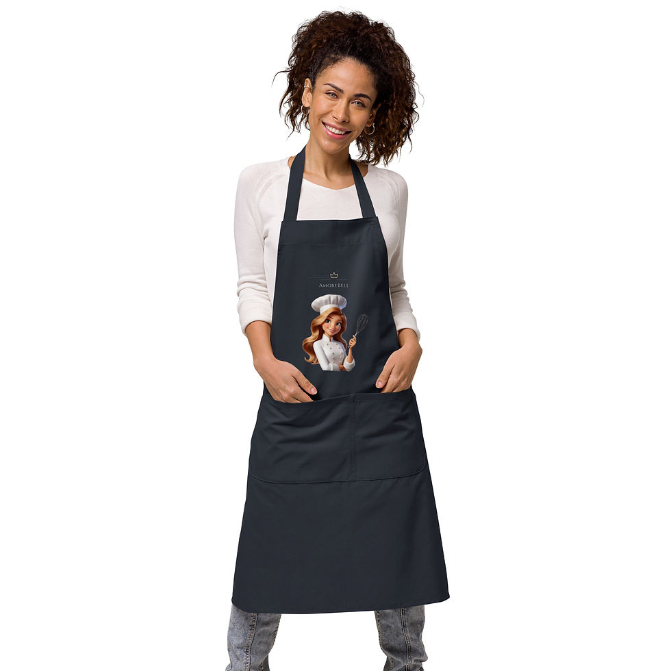 Thumbnail: Organic cotton apron AmoreBell Kitchen