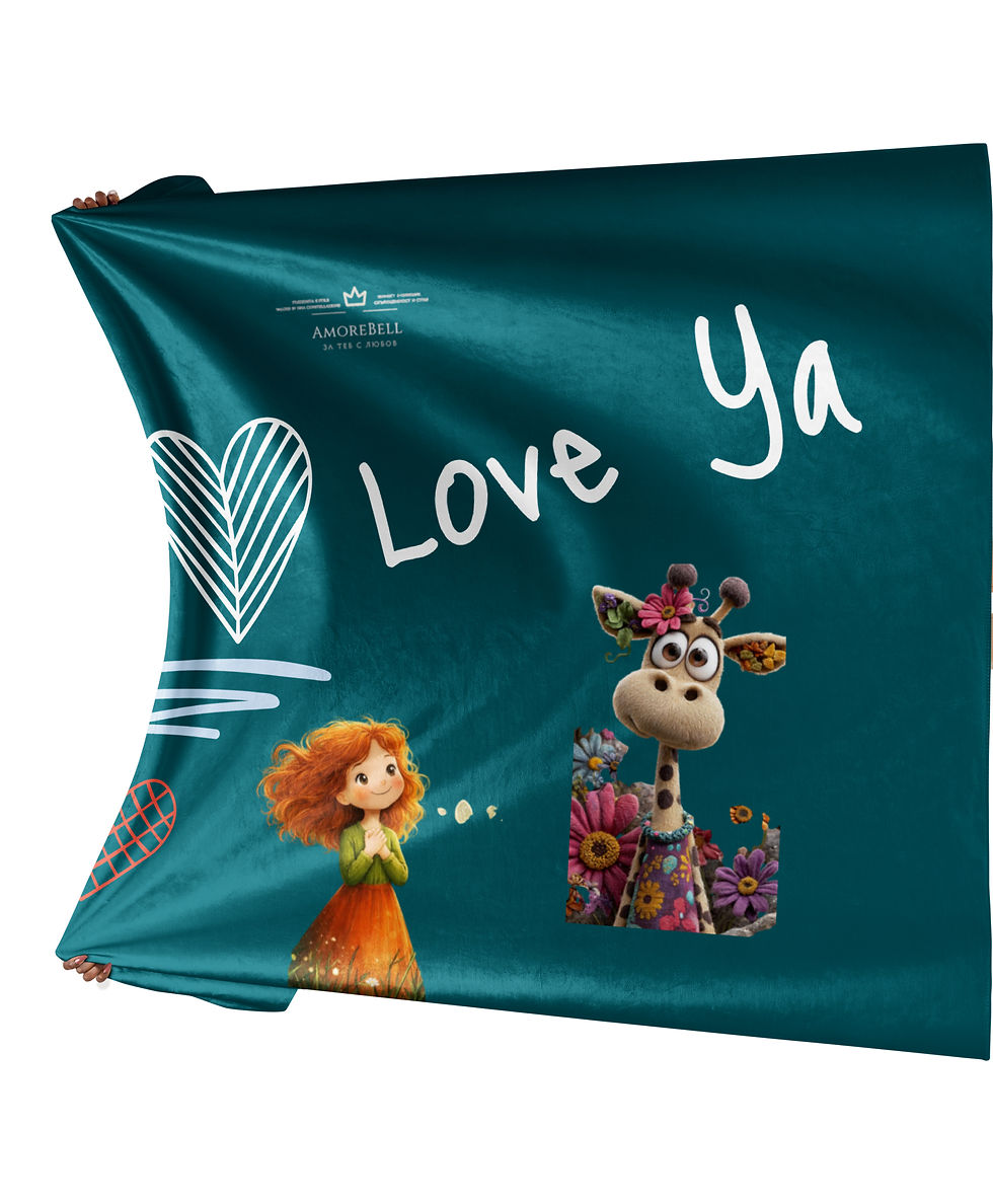 Миниатюра: Sherpa blanket AmoreBell Children