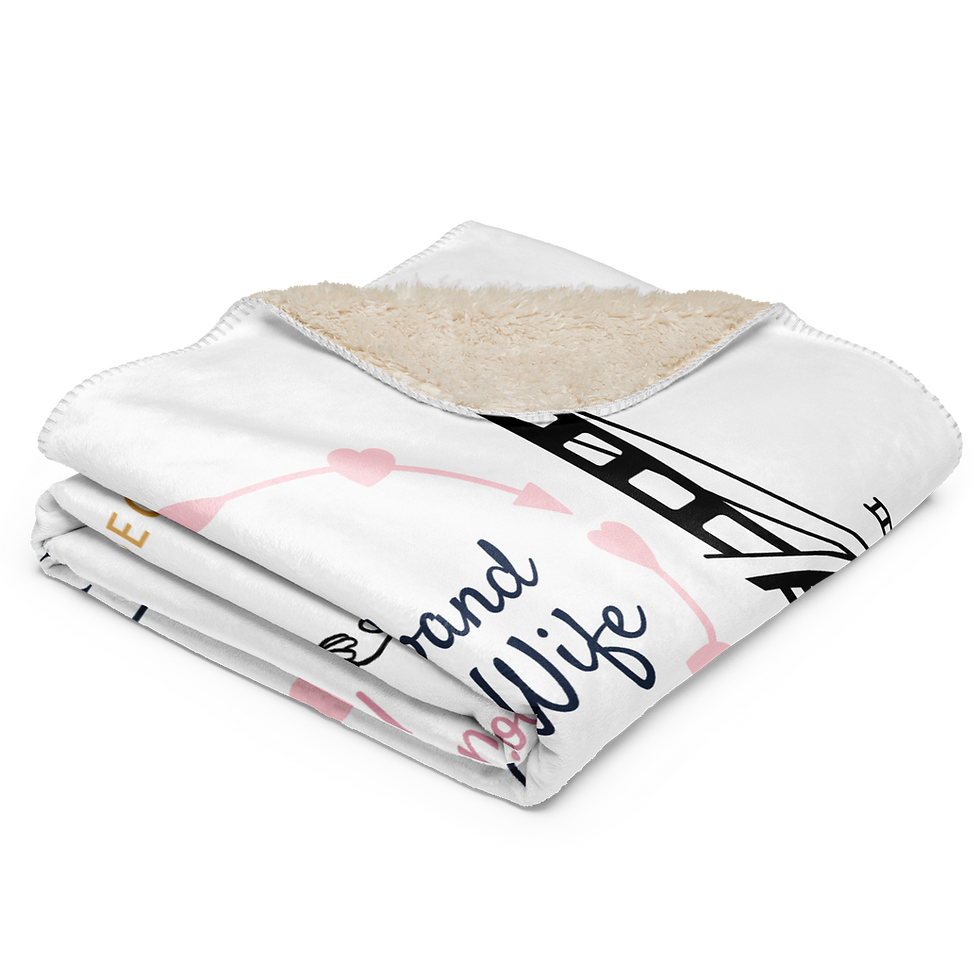 Миниатюра: Sherpa blanket Amorebell love | Шерпа одеало АмореБелл любов