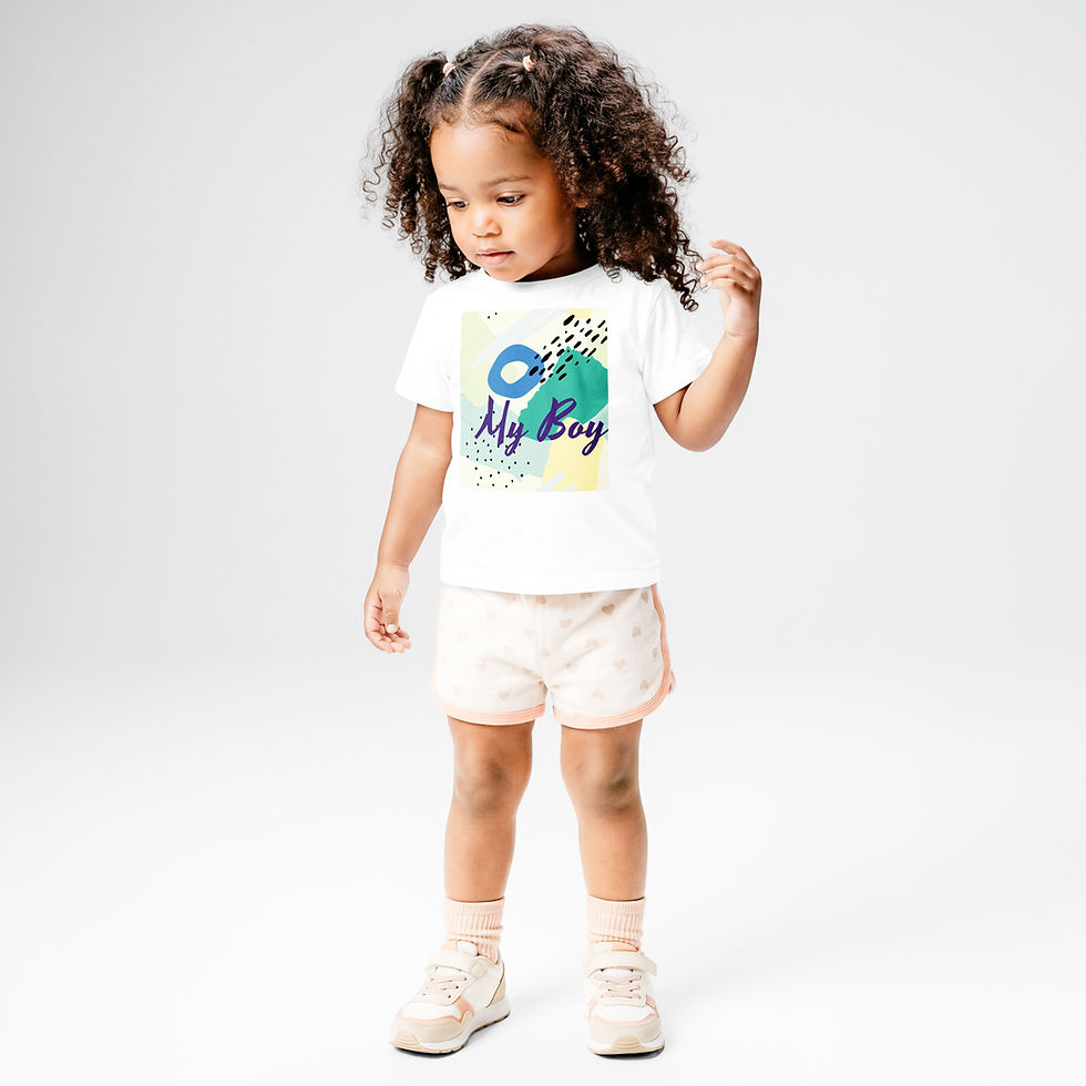 Миниатюра: Baby jersey t-shirt AmoreBell