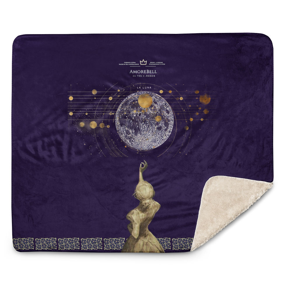 Thumbnail: Sherpa blanket AmoreBell