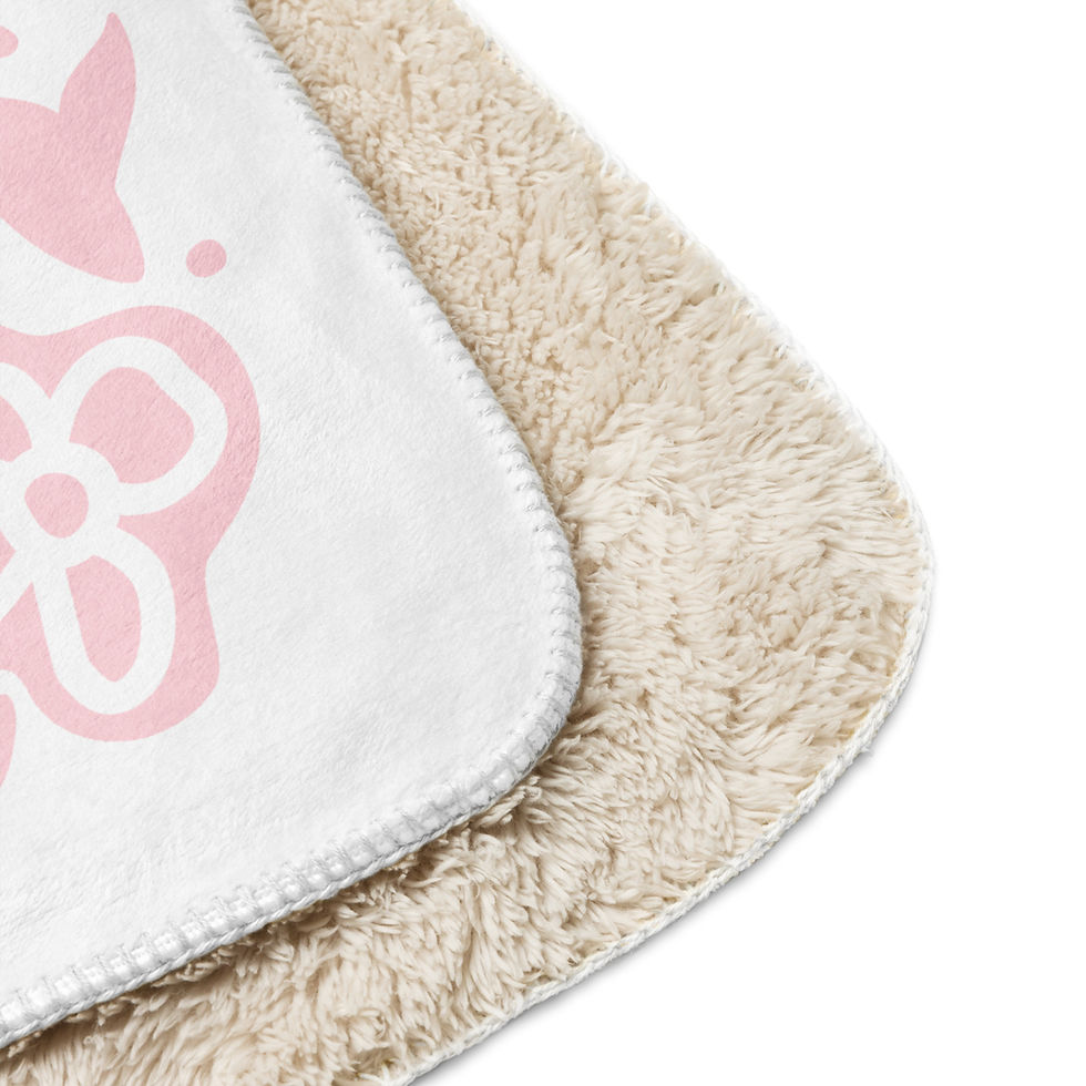 Миниатюра: Sherpa Blanket love AMOREBELL|Шерпа одеало любов АмореБелл