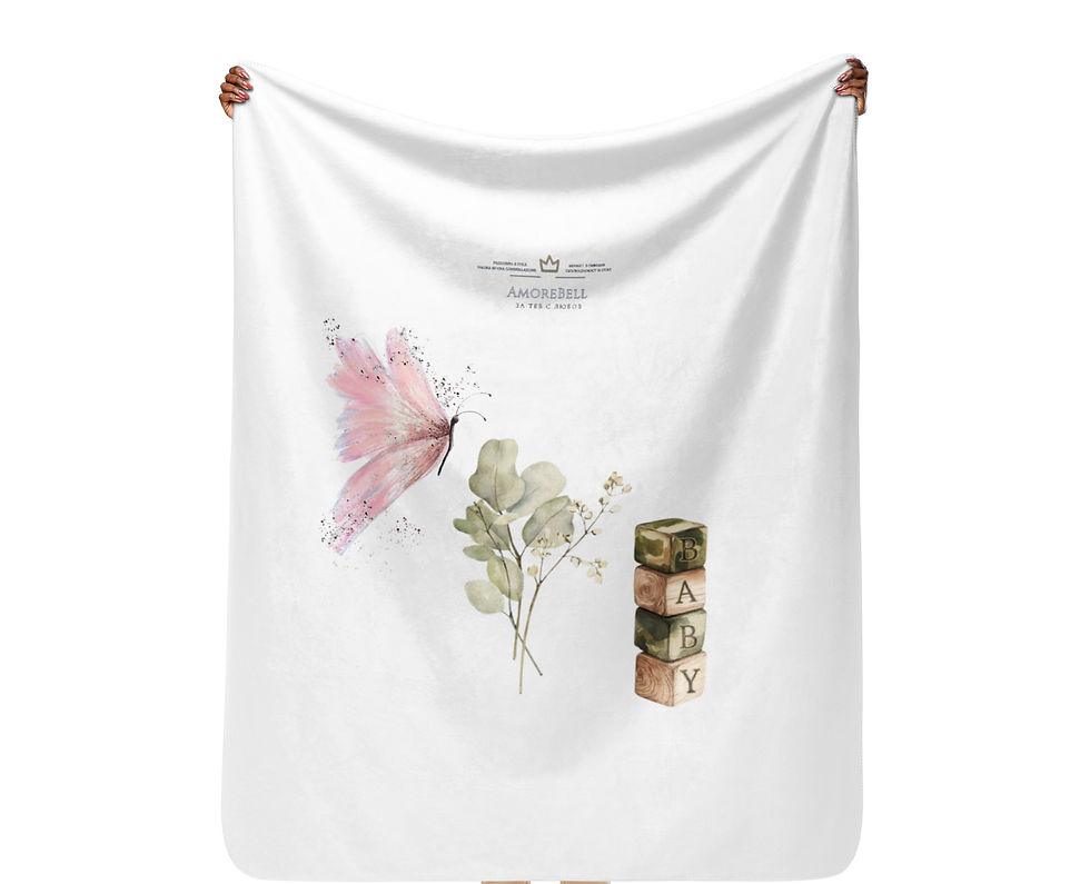 Thumbnail: Sherpa blanket AmoreBell Children