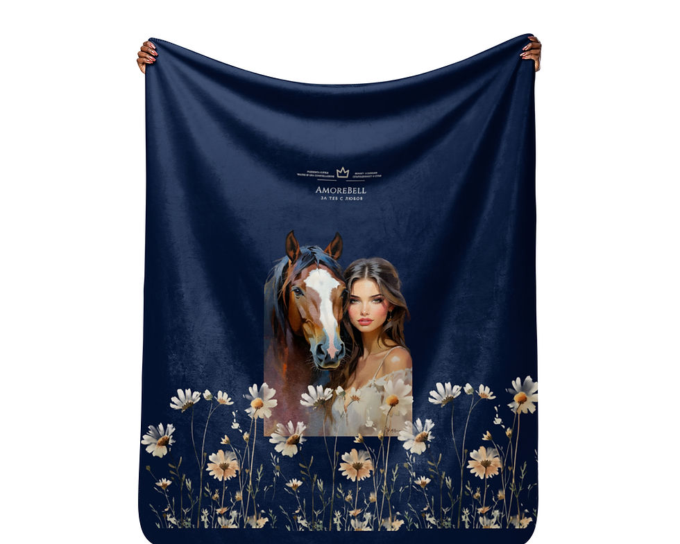 Миниатюра: Sherpa blanket AmoreBell