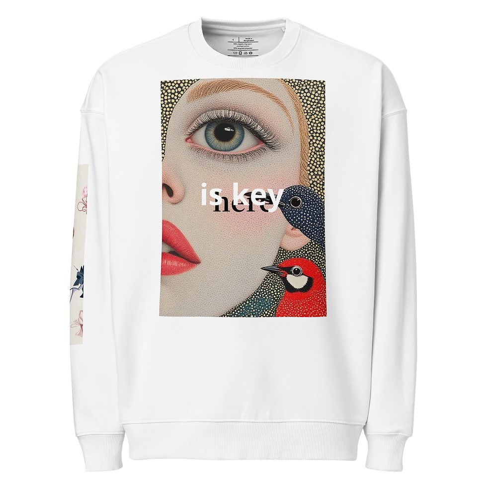 Миниатюра: Organic oversized sweatshirt- Суитшърт 
