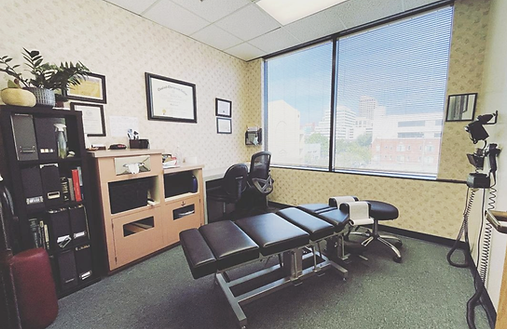 Glendale, CA chiropractic office.