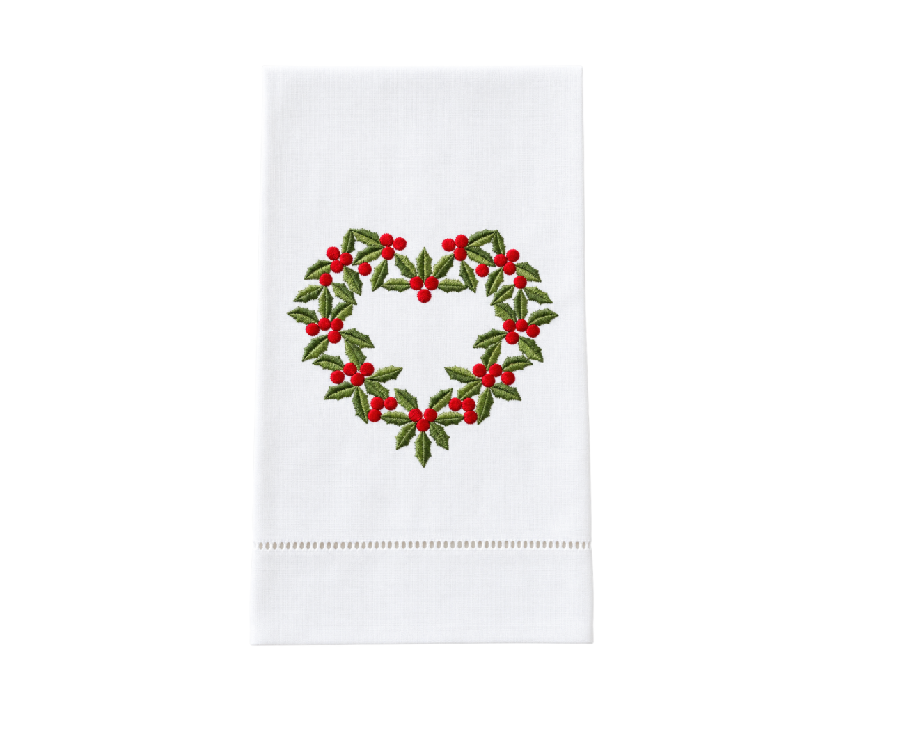 Heart Shaped Holly Wreath