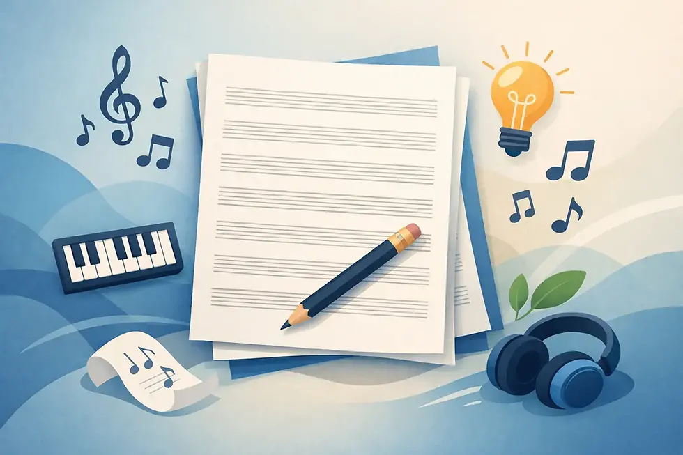 Blank Music Paper That Actually Helps You Write