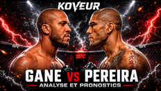 Ciryl Gane vs Alex Pereira UFC Maison Blanche