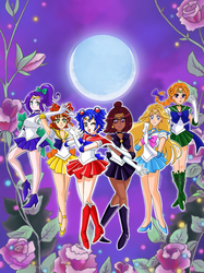 Stardew Valley, Sailor Moon, fan art, digital art