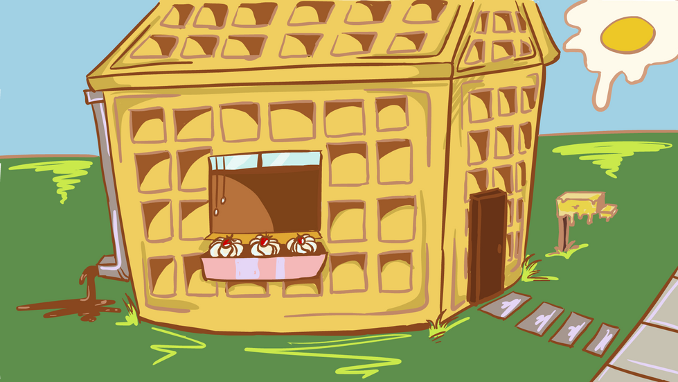 Adam's Answers, Space, Waffle House