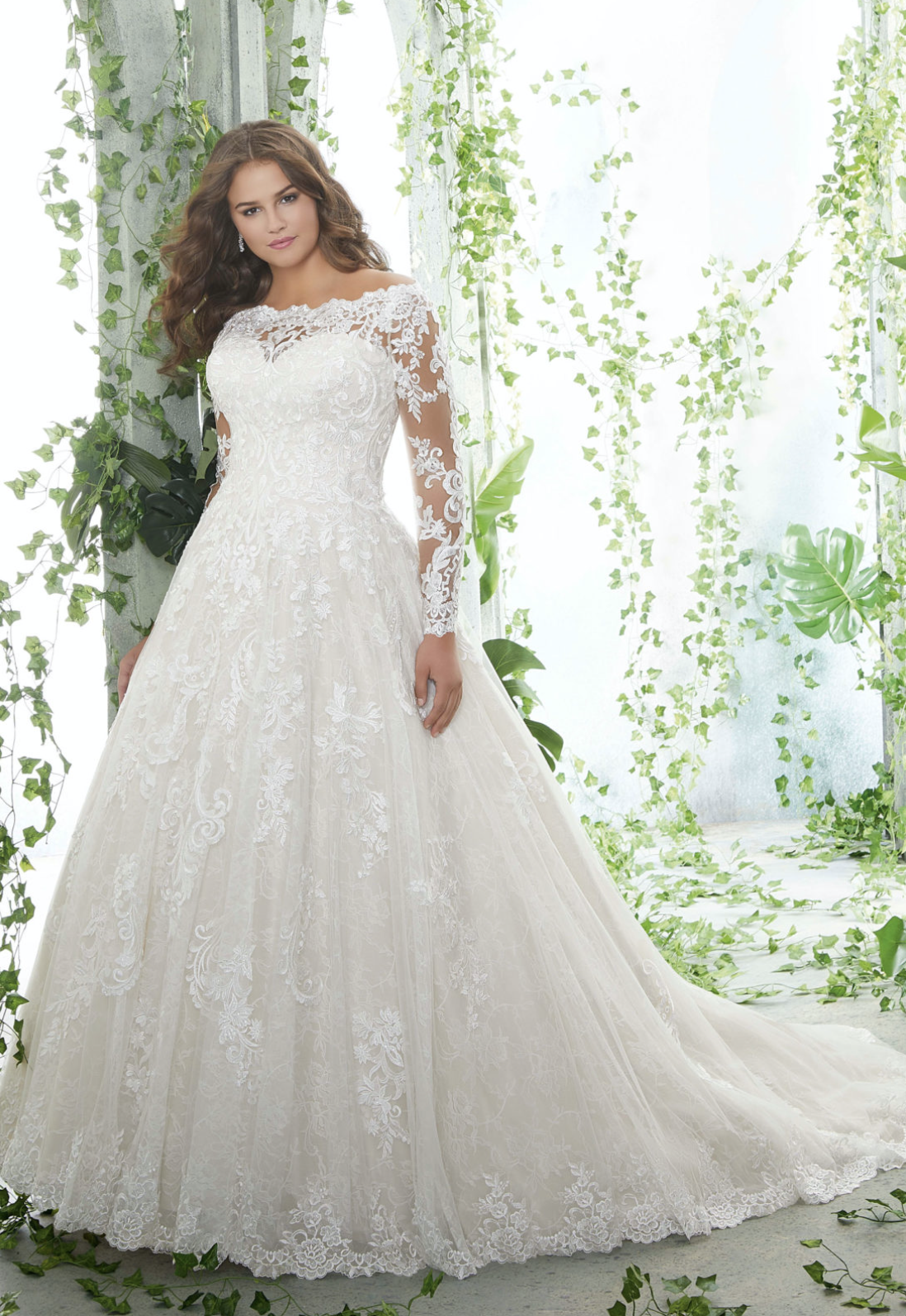 Patience Plus Size Wedding Dress 3258