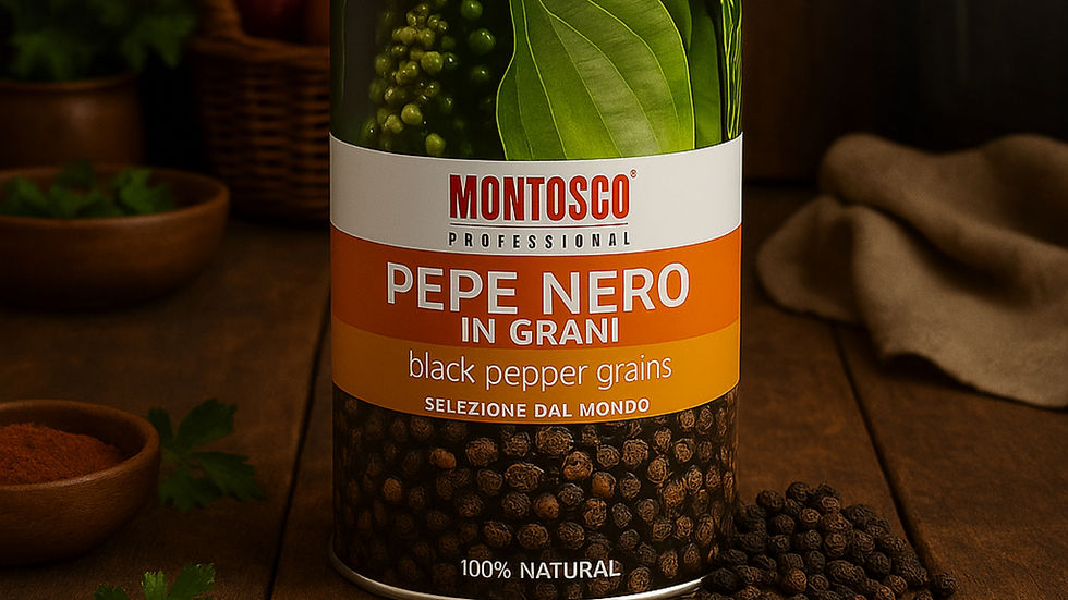 Il pepe nero non è solo una delle spezie più diffuse al mondo, ma un vero e proprio amplificatore di gusto. Non copre, non sovrasta e non stravolge. Al contrario, quando è di qualità, riesce a sprigionare aromi che dialogano con gli ingredienti, li valorizzano e ne sottolineano l’essenza.