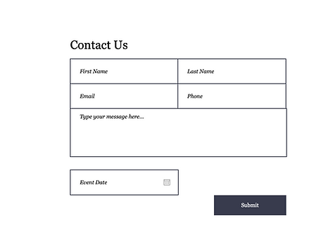 DJ Contact Page