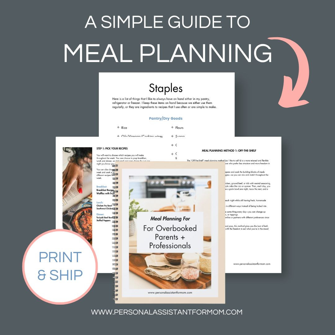 The Easy Meal Planning Guide