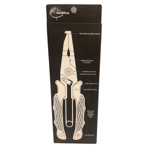 ルアー・フライ POP-X(SP-C)No.500 DEVILS RHYME Devils Grip - BIG GAME Split Ring Pliers ODDG2 | Ocean Devil