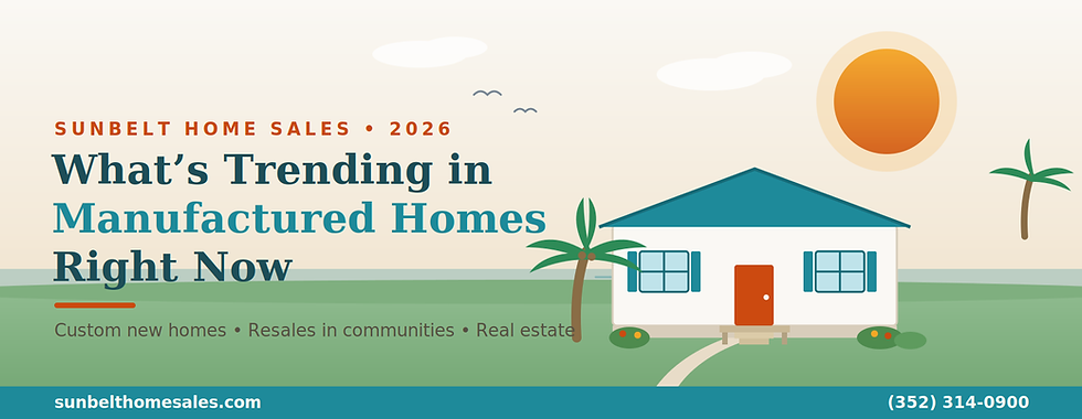 What's Trending in Manufactured Homes Right Now — And Why Everyone's Suddenly Paying Attention