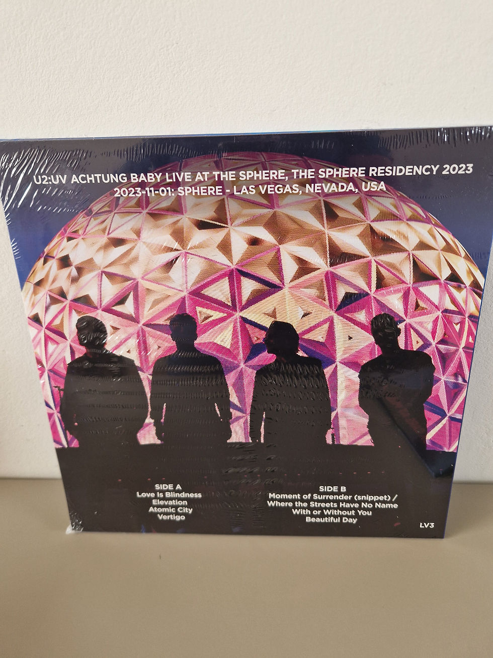 Miniature : U2 - UV Achtung Baby Live 2023, Las Vegas, Nevada- Vinyle 3LP
