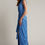 Thumbnail: Elsie Light Blue Draped Dress