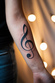 Music Symbol Tattoos