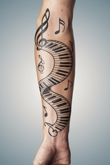 Music Symbol Tattoos