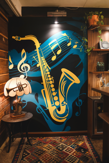 Music-Themed Home Bar Decor Essentials