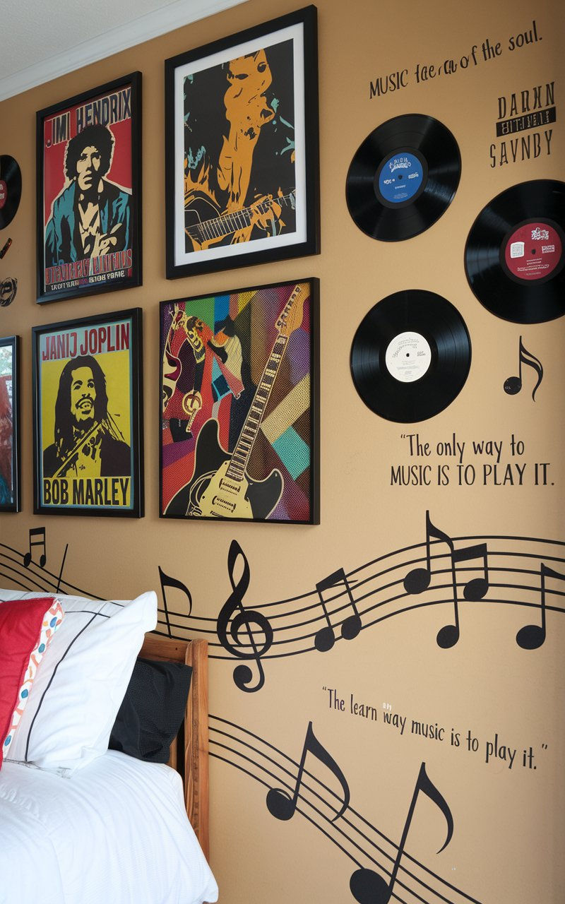 10 Inspiring Bedroom Decor Ideas for Musicians: Create Your Musical Haven