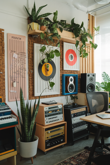 Music Studio Decor Ideas That Stand Out