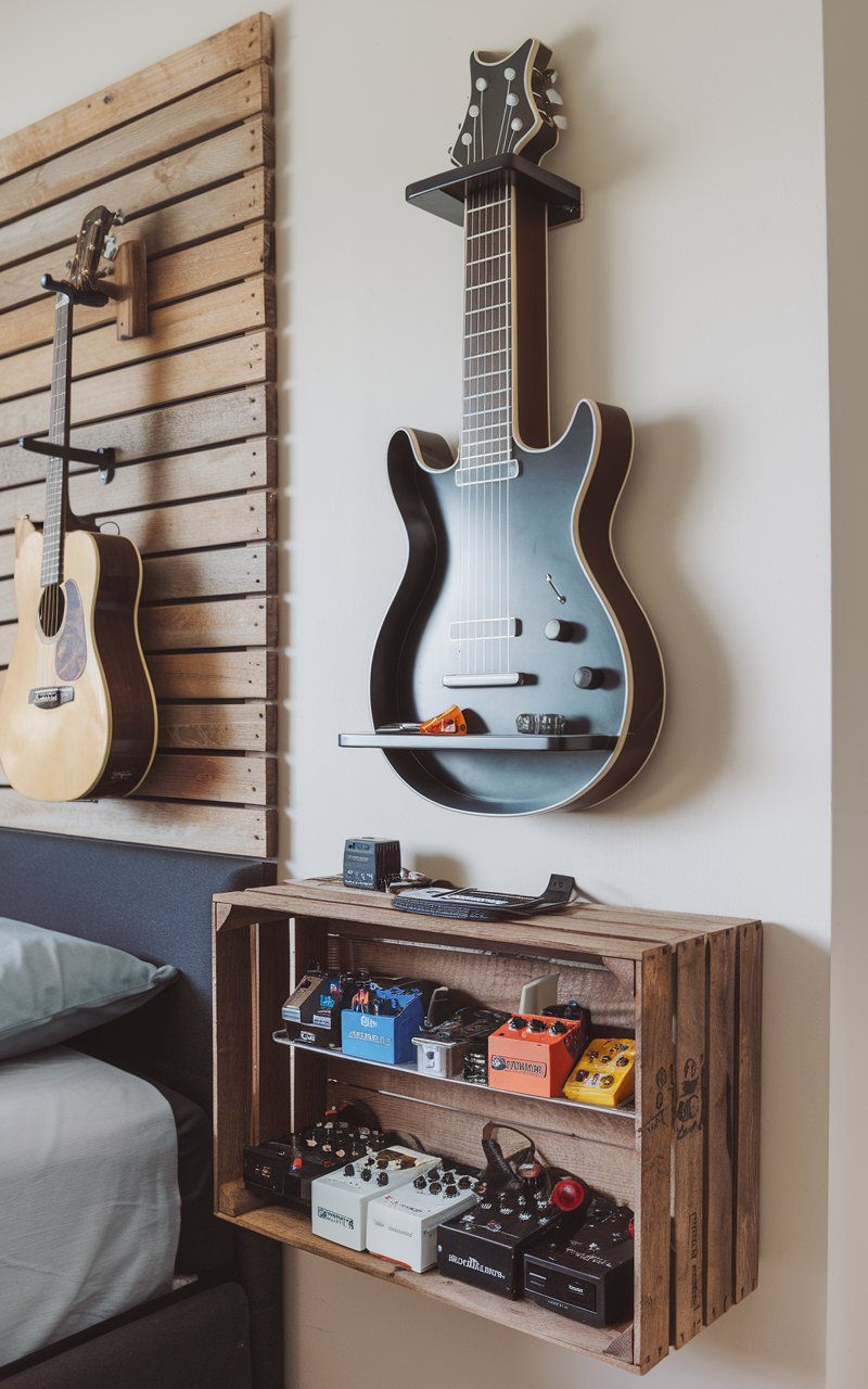 15 Guitar-Themed Bedroom Decor Ideas You’ll Love