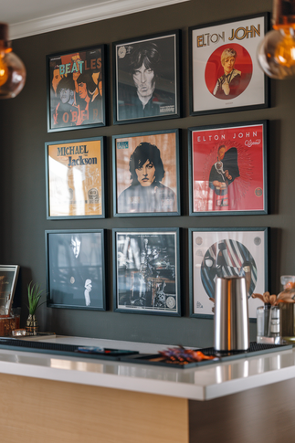 Music-Themed Home Bar Decor Essentials