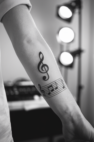 Music Symbol Tattoos