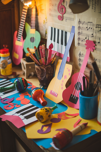 Fun DIY Music-Themed Crafts to Make at Home