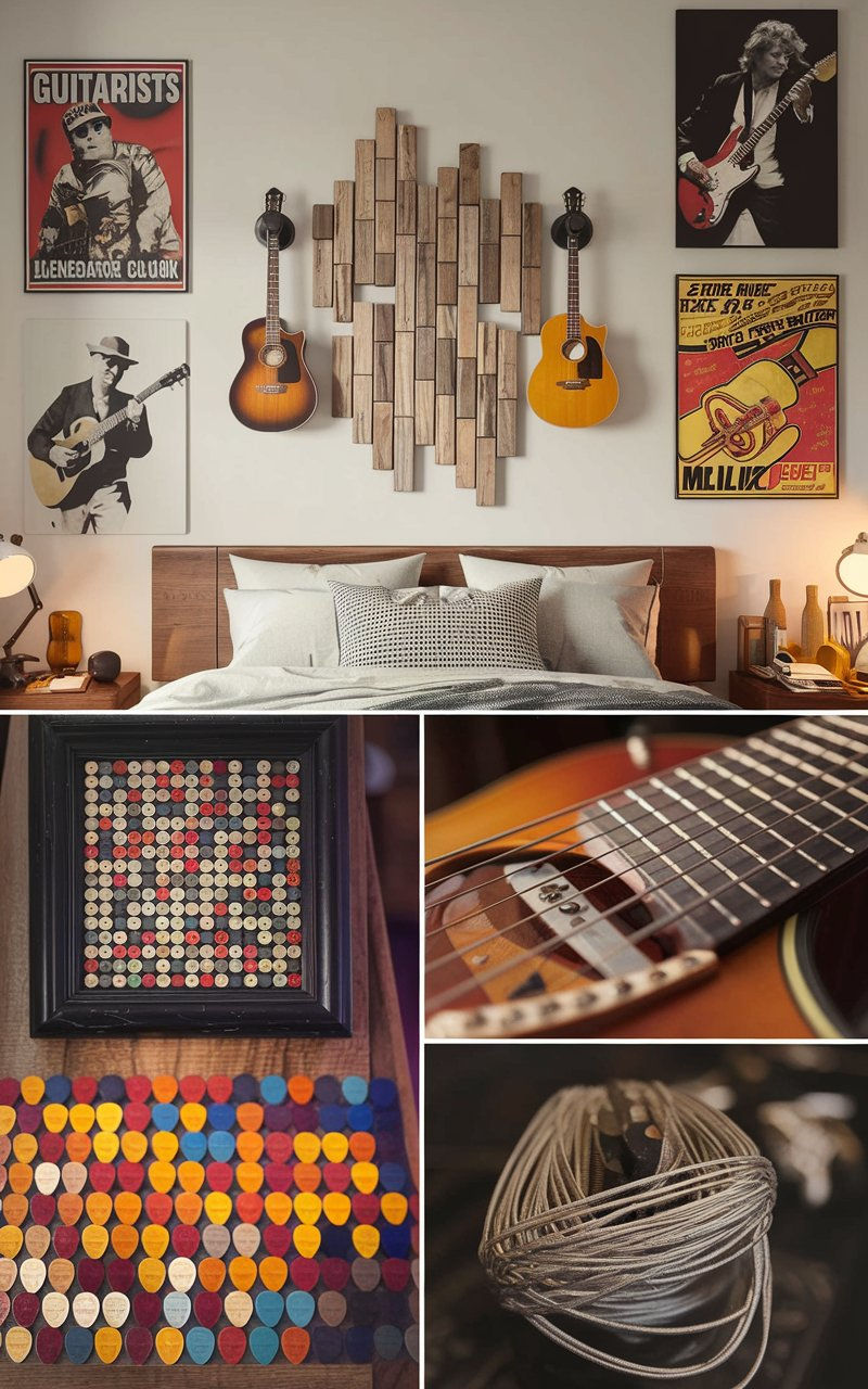 15 Guitar-Themed Bedroom Decor Ideas You’ll Love