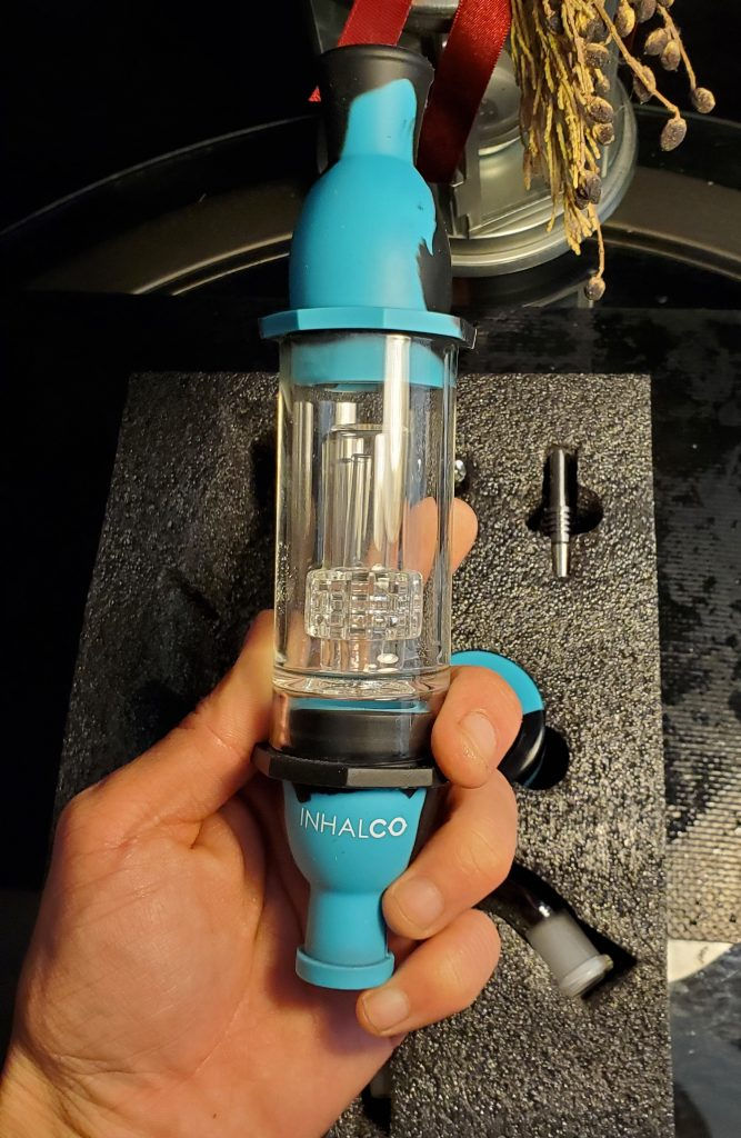 inhalco in hand