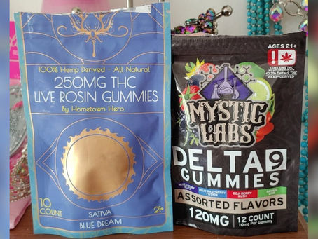 Iowa D9 THC Gummies : Hometown Hero and Mystic Labs