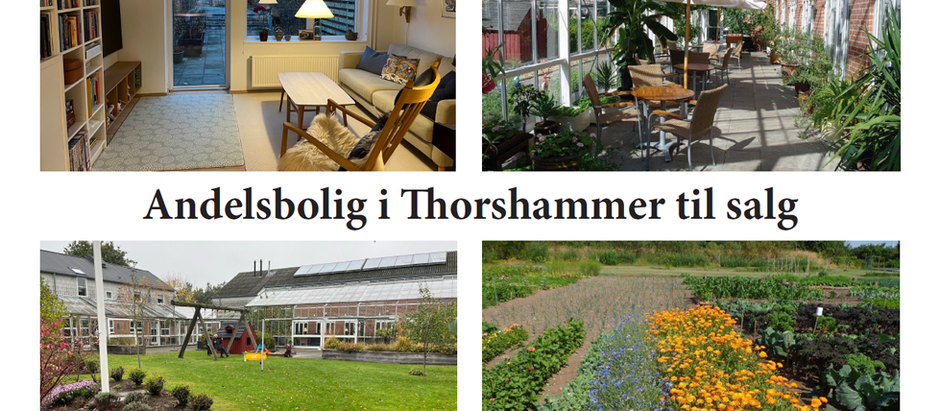 Andelsbolig til salg