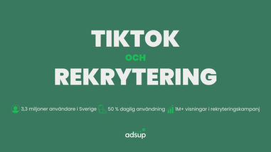 TikTok och rekrytering