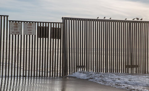 %22Ocean Border Fence%22 by Tony Webster