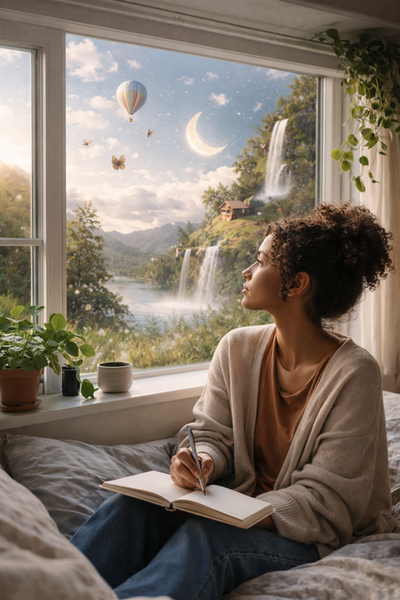 Creative visualization imagined.