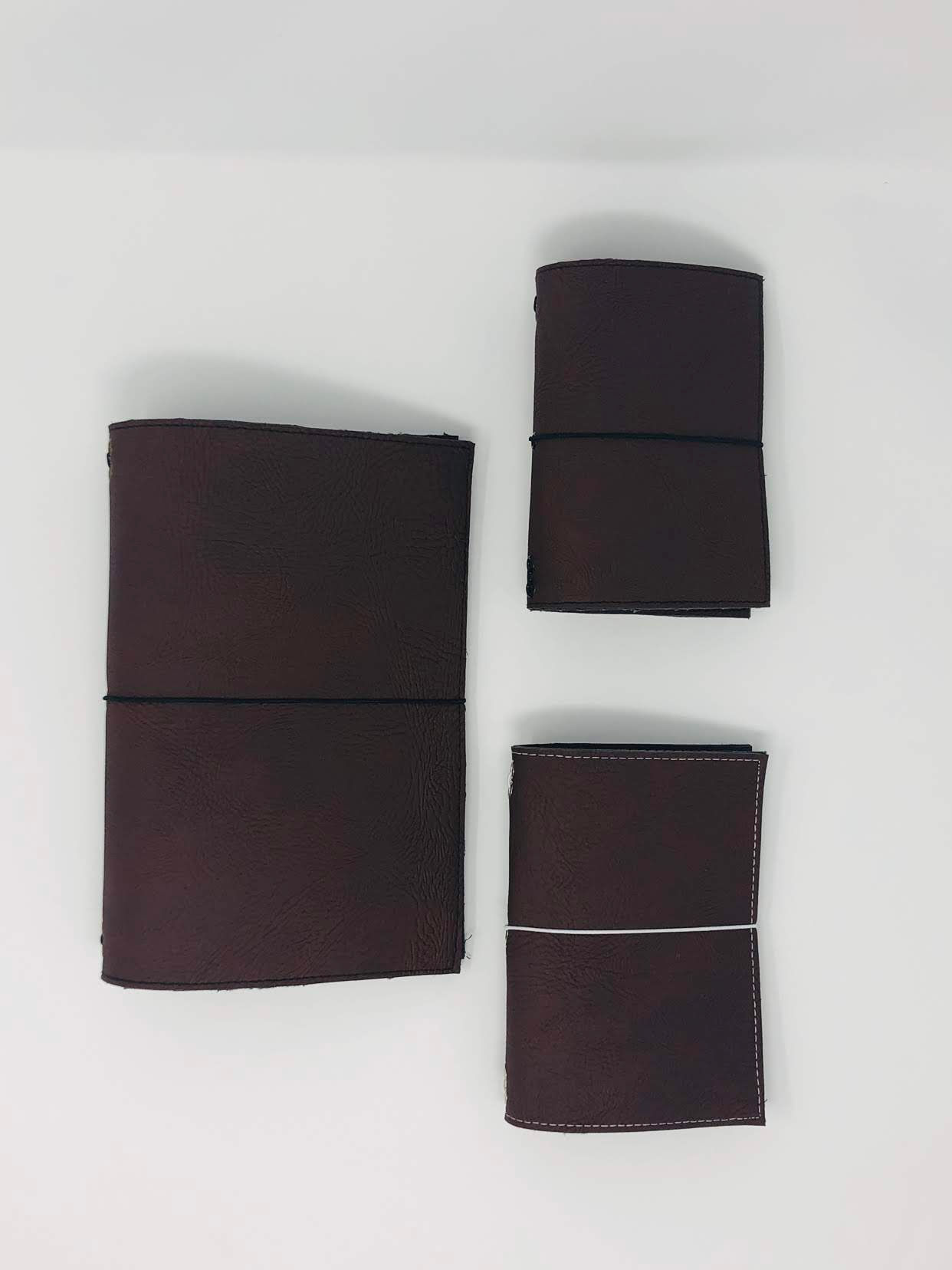 Burgundy - Traveler's Notebook Cover