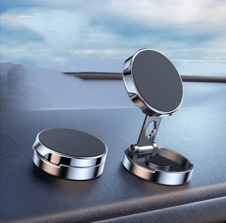 Miniatura: Magnetic Rotating Car Phone Holder with Height Adjustment
