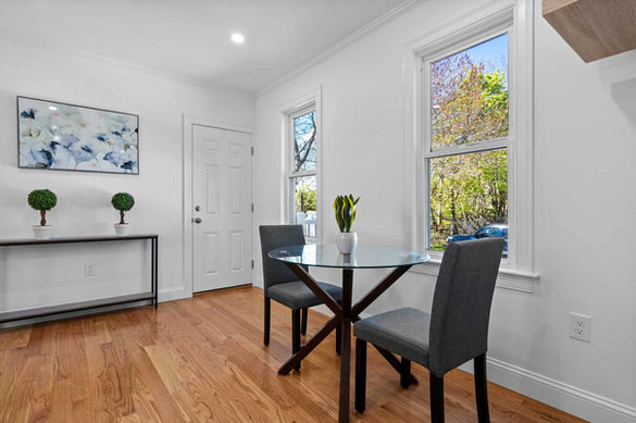 Field Street Design & Staging: Kitchen with small table and chairs