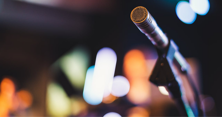 keynote speaker for women microphone